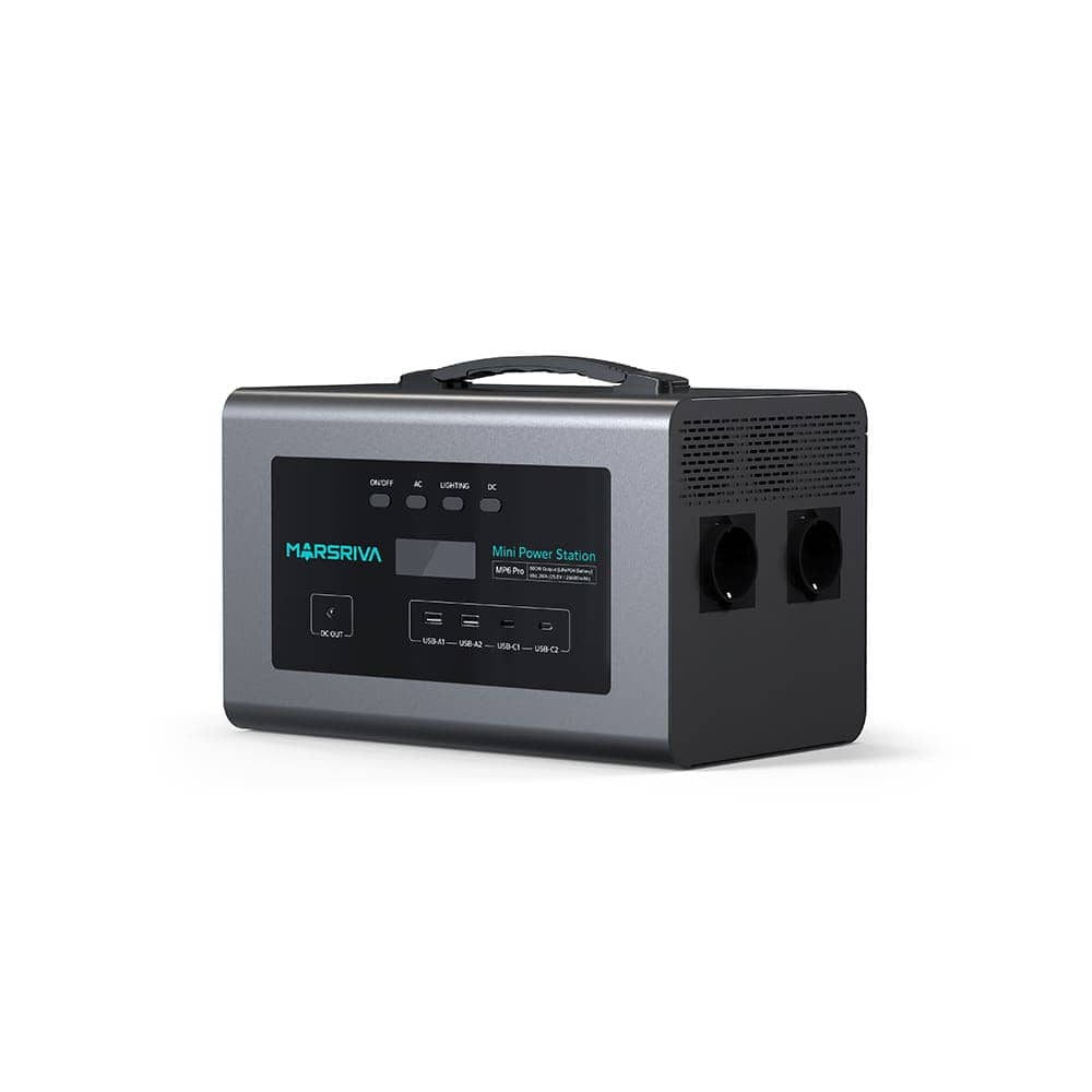 محطة طاقة متنقلة MP6 Pro (600W)